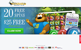 CyberBingo homepage