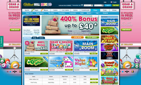William Hill Bingo homepage